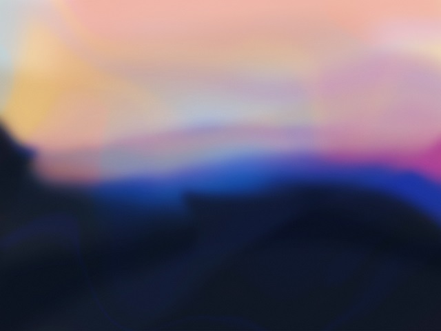 Gradient Sunset I