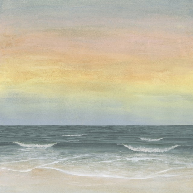 Pastel Shoreline View III