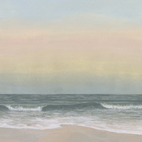 Pastel Shoreline View IV