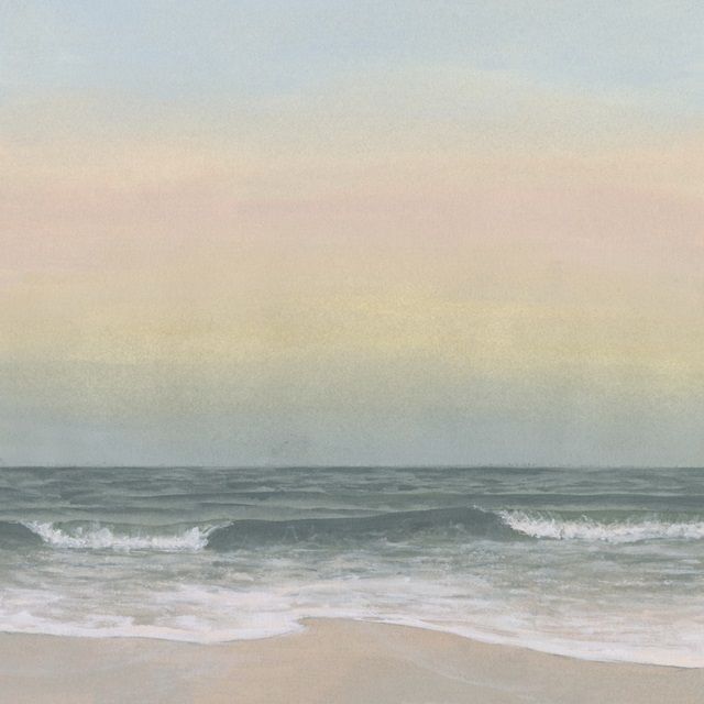 Pastel Shoreline View IV