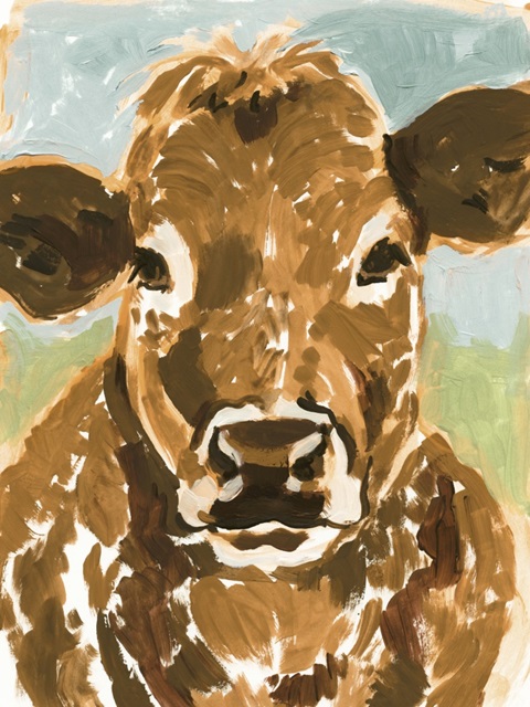 Brown Cow Portrait II