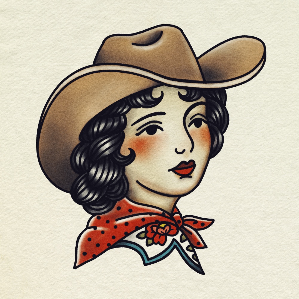 Traditional cowgirl hot sale