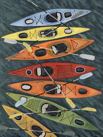 Colorful Kayaks I