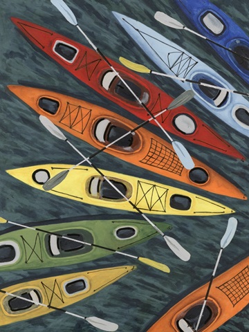 Colorful Kayaks II