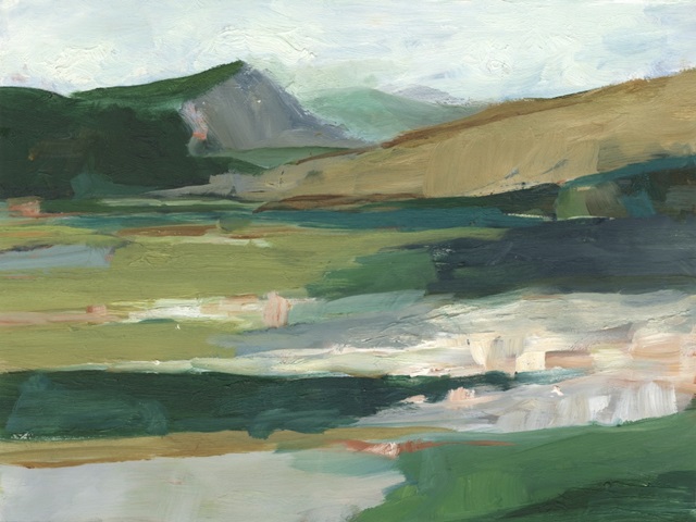 Vibrant Mountain Study II