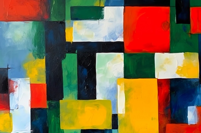 Colorful Geometric Abstraction I