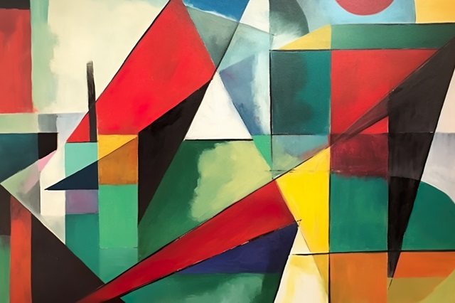 Colorful Geometric Abstraction II