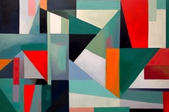 Colorful Geometric Abstraction IX
