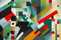 Colorful Geometric Abstraction XI
