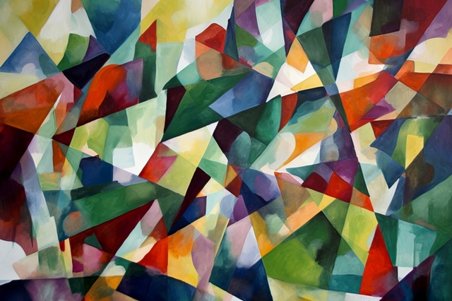 Colorful Geometric Abstraction XIII