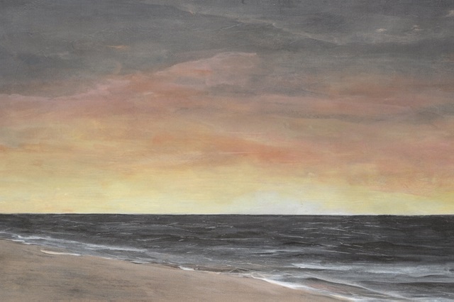 Printed Sunset Beach II