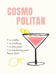 Hand Drawn Cocktails VI