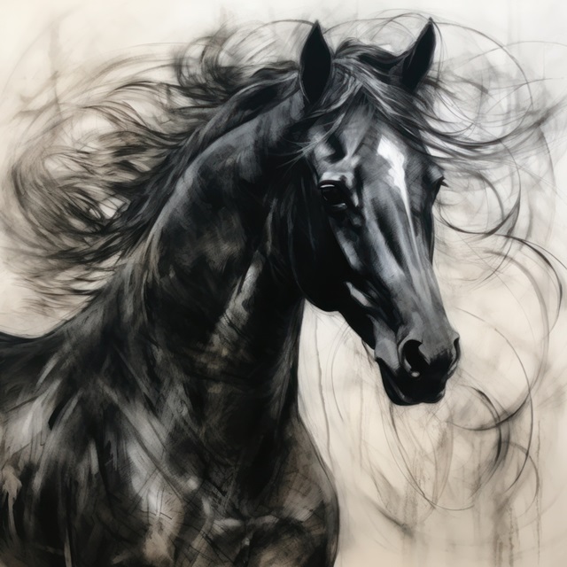 Horse in Expression II