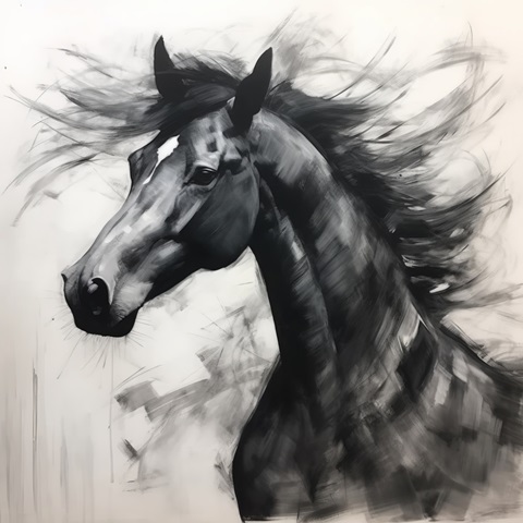 Horse in Expression III