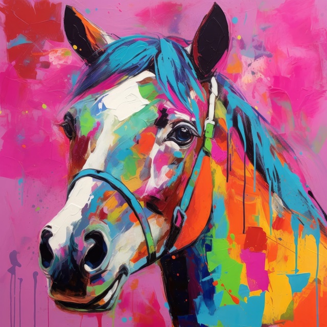 Colorful Horse II