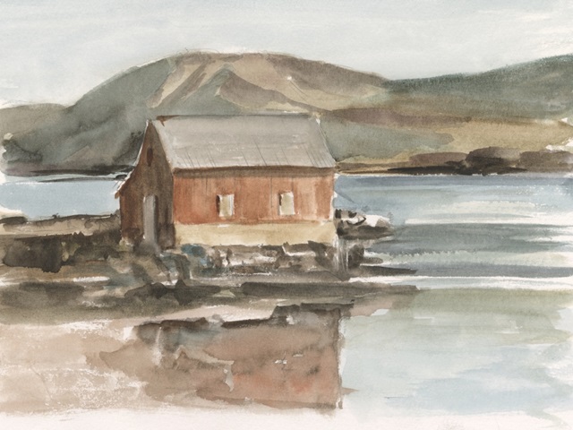 Rustic Boathouse I