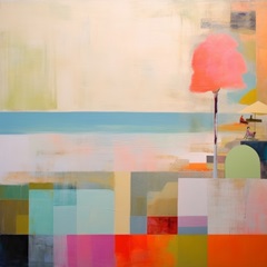 Color Block Beach II