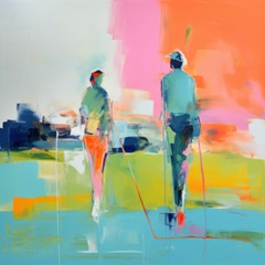 Golf Players IV
