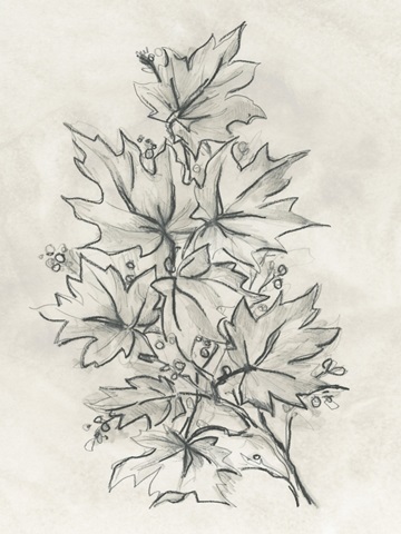 Vintage Lodge Leaves I