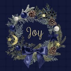 Blue Juniper Wreath II