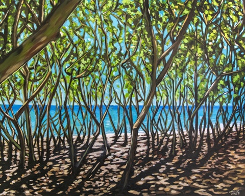 Through the Trees to the Sea