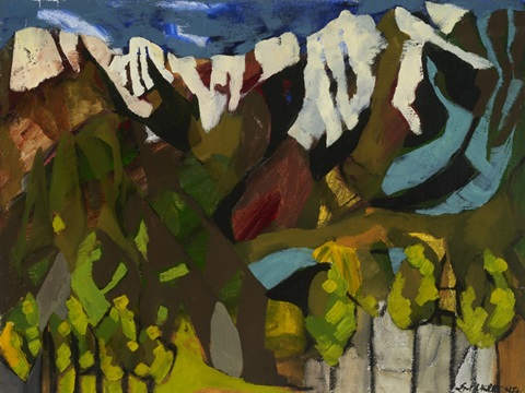 Ice Capped Mountains