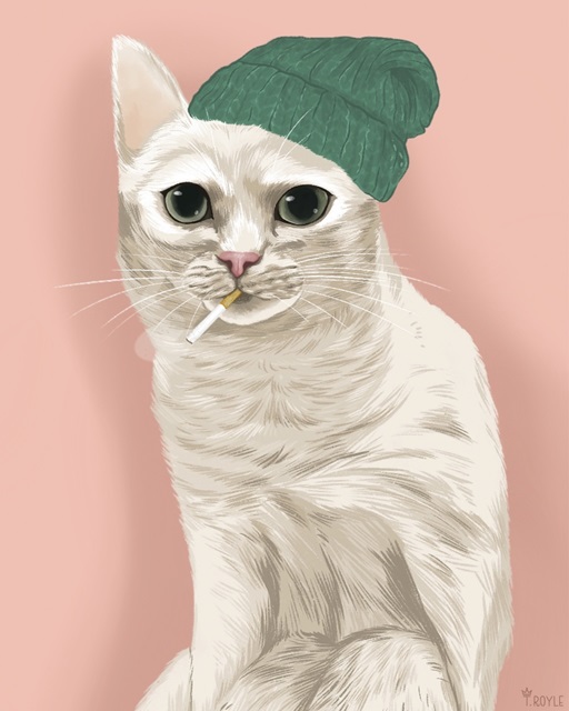 Hipster Cat