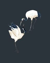 Cranes on Indigo I