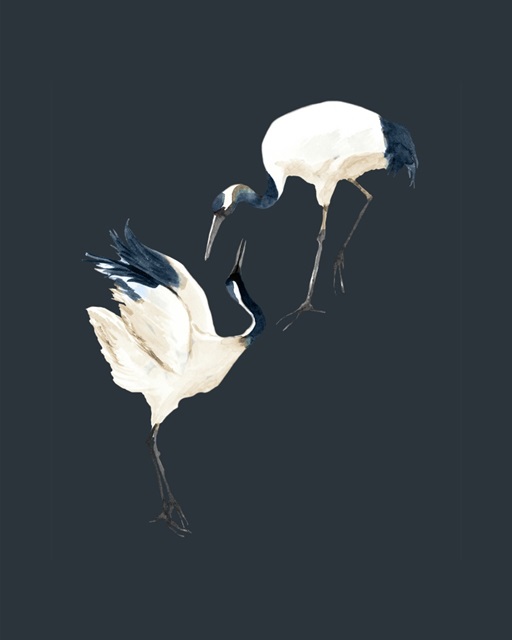 Cranes on Indigo I