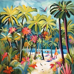 Tropical Paradise Dreams I