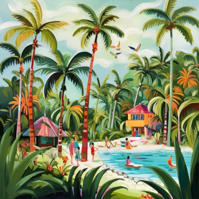 Tropical Paradise Dreams II