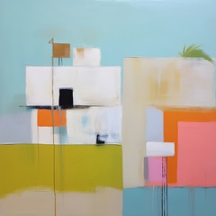 Vibrant Minimalistic House I