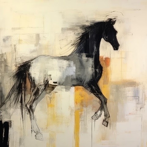 Powerful Black Stallion I