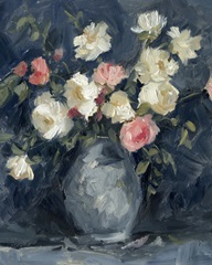 Impasto Floral Arrangement I
