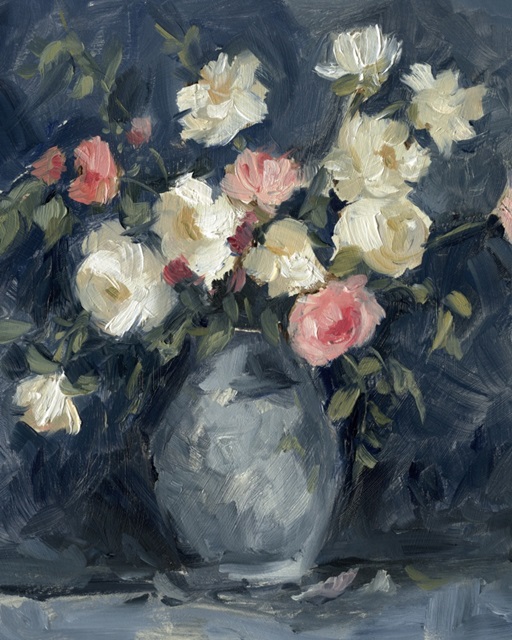 Impasto Floral Arrangement I