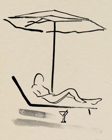 Laying on The Beach I