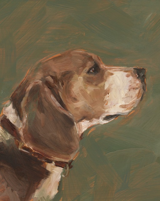 Antique Dog Study I