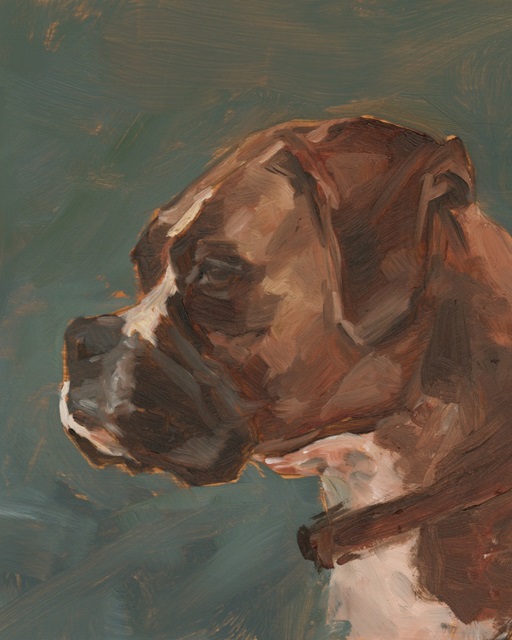 Antique Dog Study II