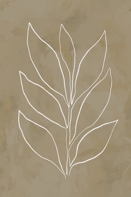 Leaf Line Art I