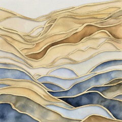 A Golden Landscape IV