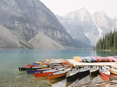 Moraine Lake Canoes