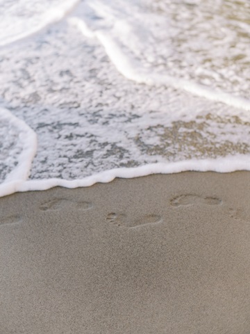 Beach Footprints I