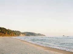 Soft Sunset Over The Ocean
