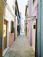 Colorful Alleyway
