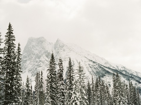 Winter In The Mountains