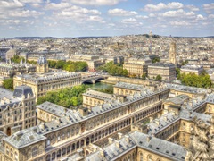 Rooftops of Paris I