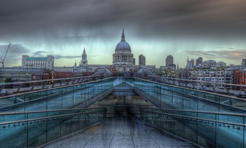 Storm over St. Paul's