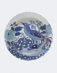 Plate, Cockerel in Blue