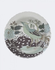 Plate, Cockerel in Multicolours