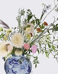 Ginger Jar with Wildflowers 2